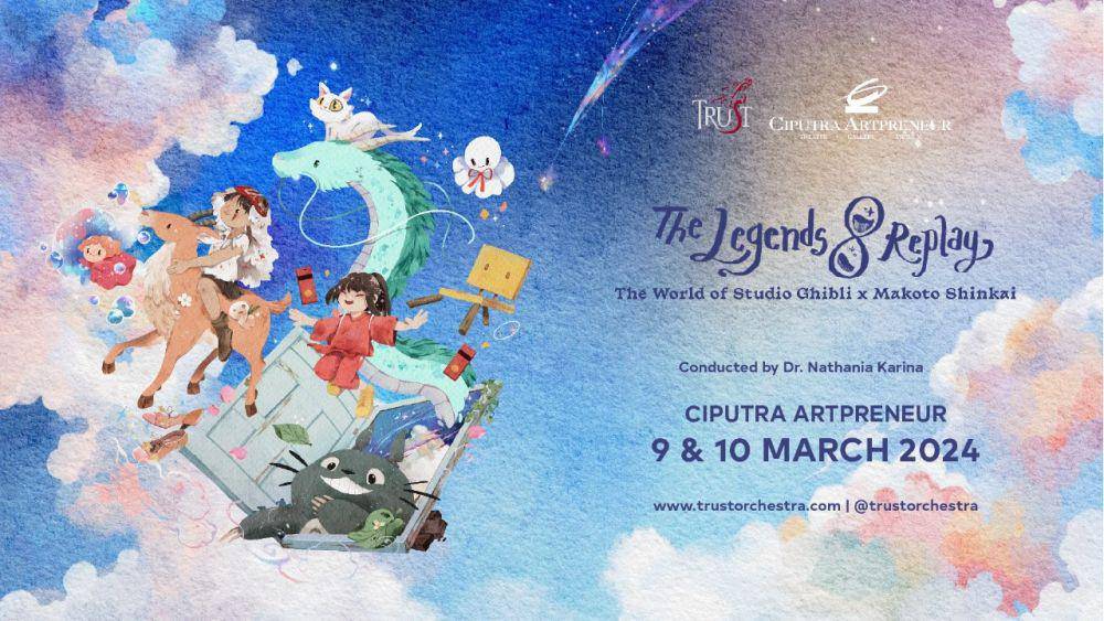 TRUST
Orchestra Kembali Gelar Konser “The Legends" Bawa Tema Ghibli