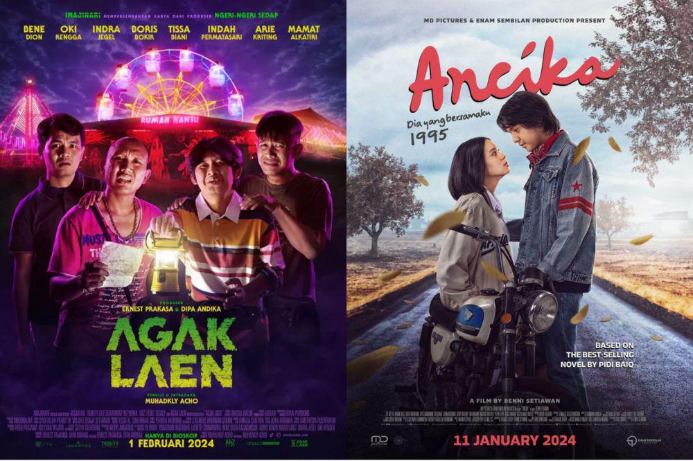 10 Film Indonesia Paling Banyak Ditonton Selama Februari 2024