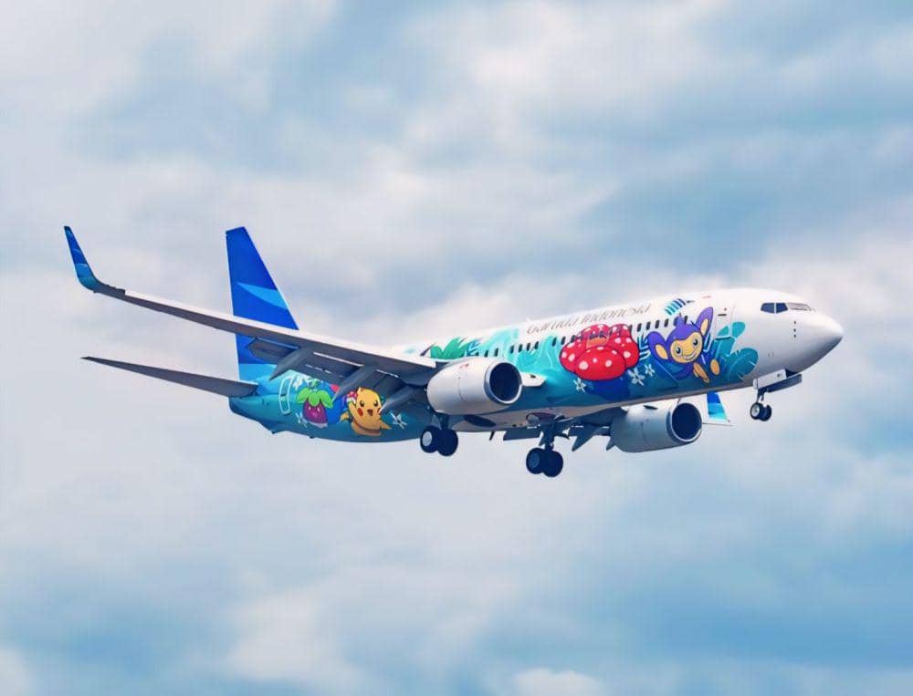 Pikachu Jet GA-1 (instagram.com/garuda.indonesia)
