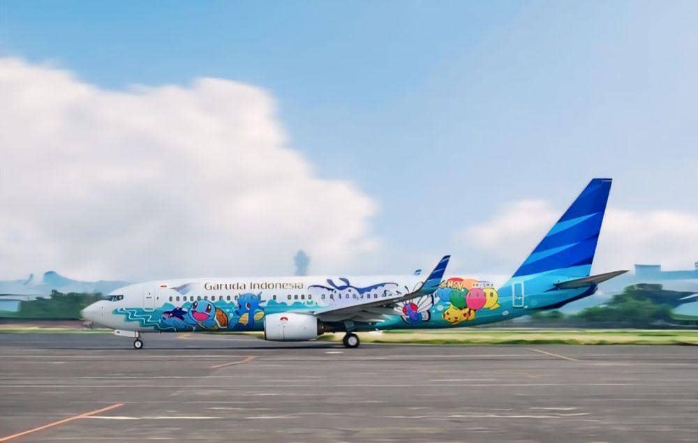 Pikachu Jet GA-1 (instagram.com/garuda.indonesia)