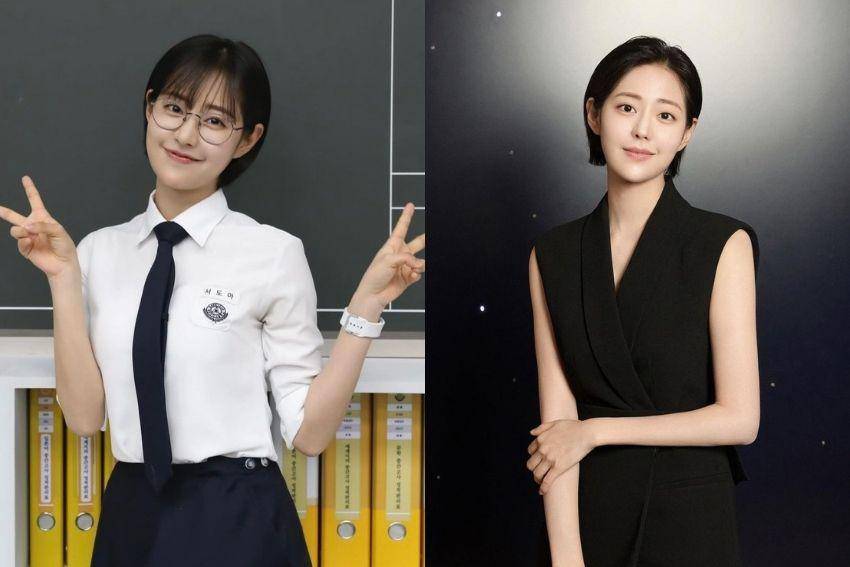 potret perbandingan Shin Seul Ki Single's Inferno di Pyramid Game vs real life (dok. TVING | instagram.com/shinseulkee)