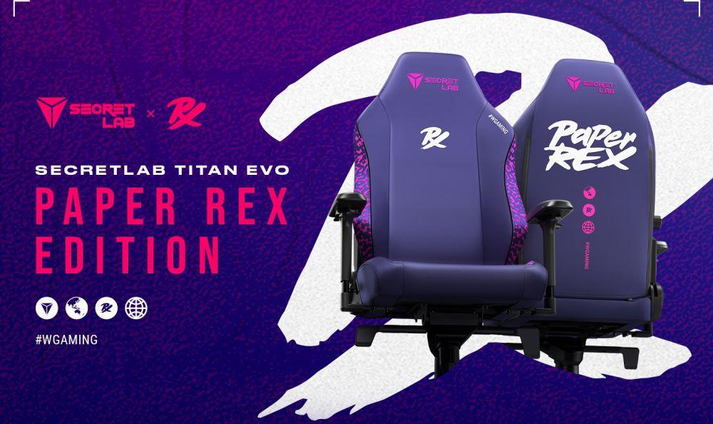 Secretlab TITAN Evo Paper Rex Edition Jadi Kolaborasi Baru!