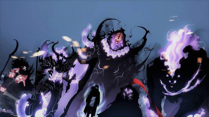 Jin Woo menggunakan Monarch's Domain. (dok. D&C Media/Solo Leveling)