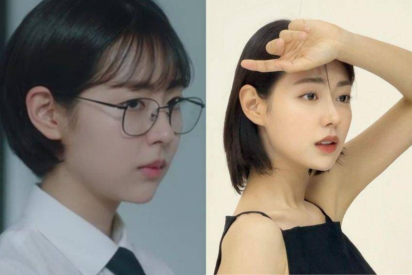 potret perbandingan Shin Seul Ki Single's Inferno di Pyramid Game vs real life (dok. TVING | instagram.com/shinseulkee)