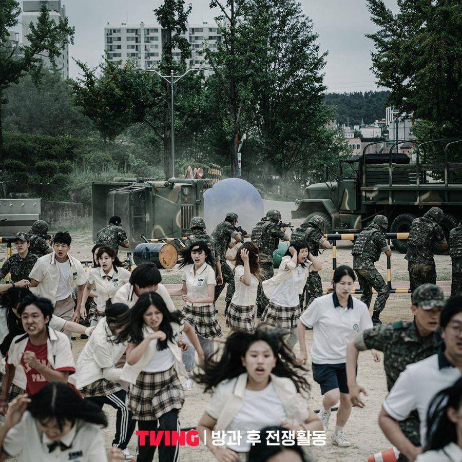 rekomendasi drama survival school (dok. TVING)