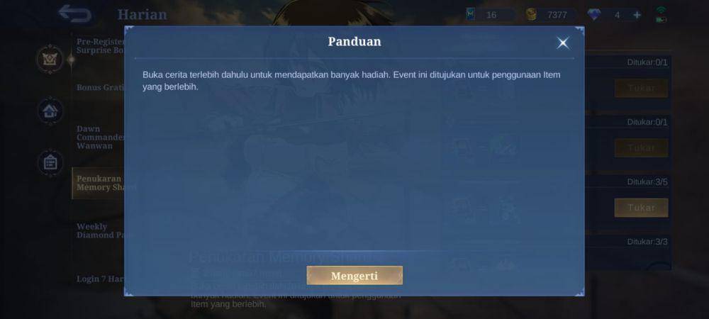 event Penukaran Memory Shard di MLBB (dok. Moonton/Mobile Legends)