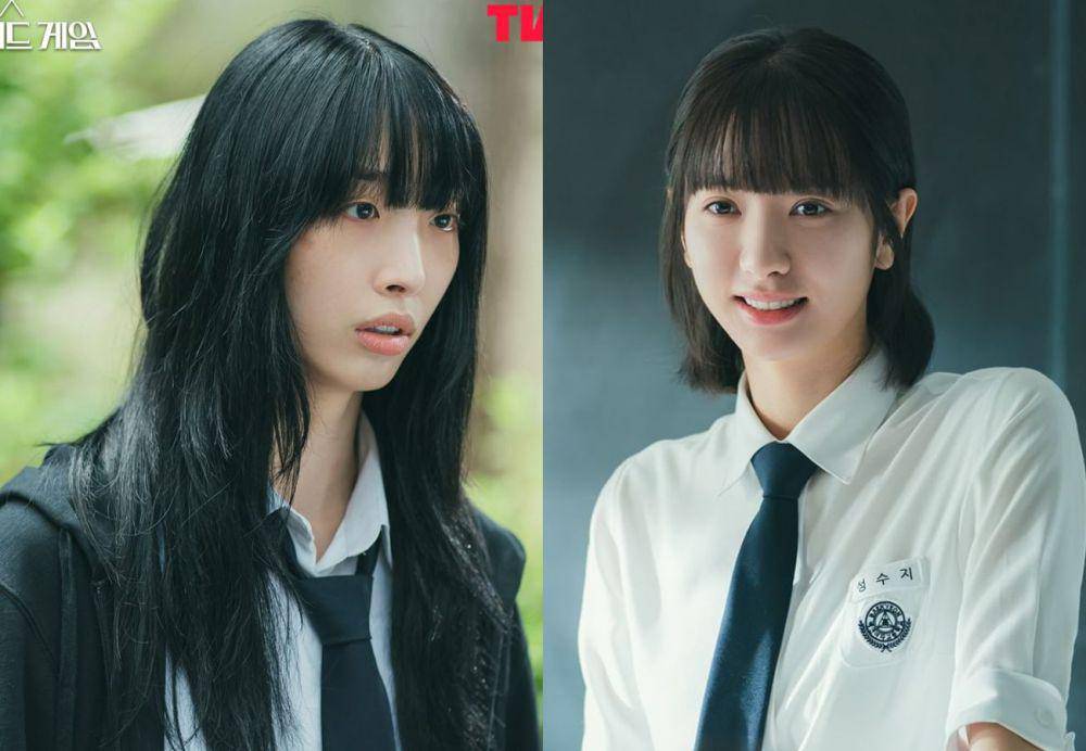 Bona dan Ryu Da In di drama Pyramid Game (instagram.com/tving.official)