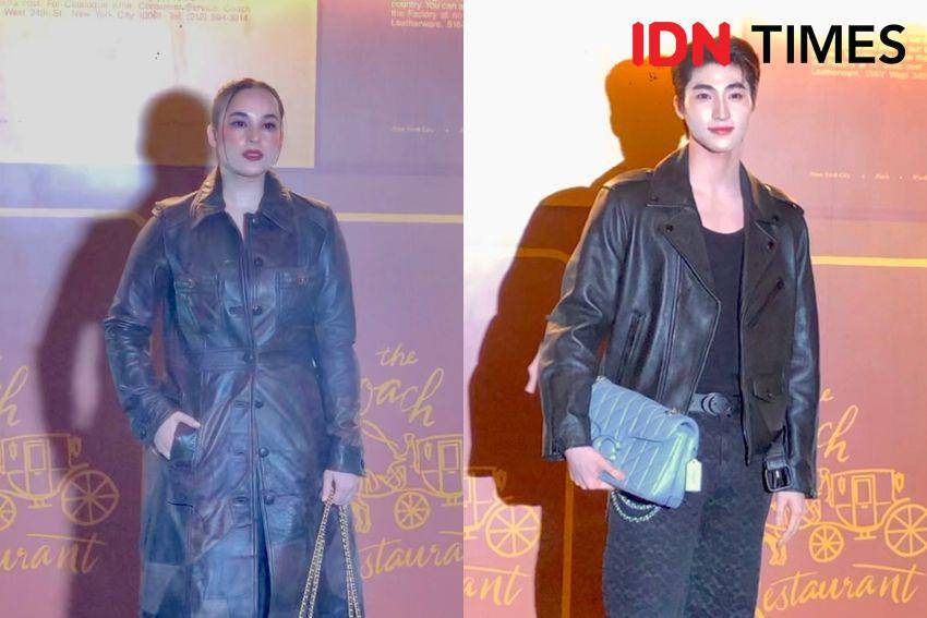 para artis yang datang di pembukaan The Coach Restaurant pada Jumat (1/3/2024) (Dok. IDN Times/Elizabeth Chiquita)