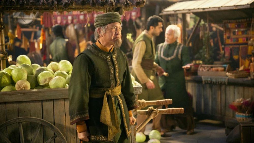 Penjual kubis di Avatar: The Last Airbender (dok. Netflix)