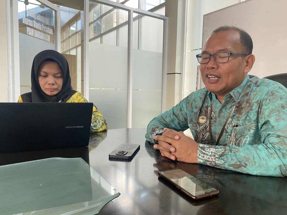 Zulbadi, Senior Manager Produksi dan Distribusi PAM Bandarmasih.