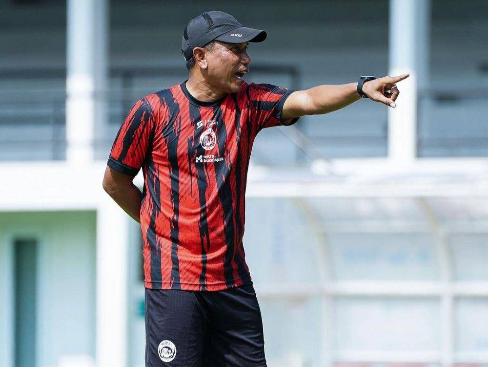 Pelatihan Arema FC, Widodo Cahyono Putro. (Dok. Media Officer Arema FC)
