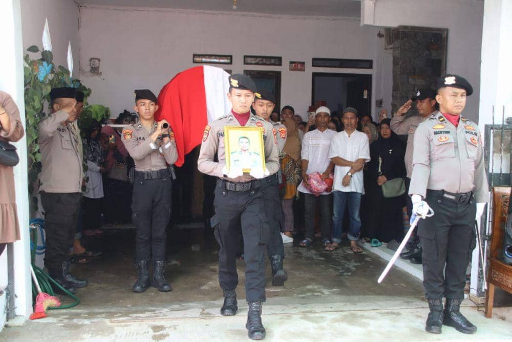 Kecelakaan Pasca Pengamanan Pleno, Polisi di Pringsewu Meninggal