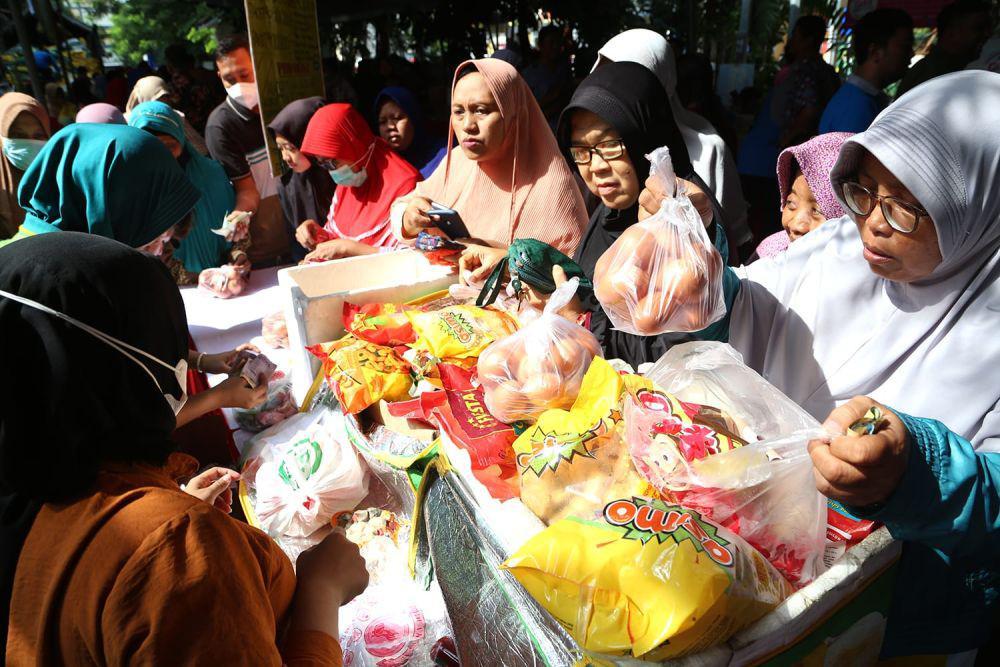 Tak Perlu Panic Buying, Bahan Pangan di Surabaya Cukup