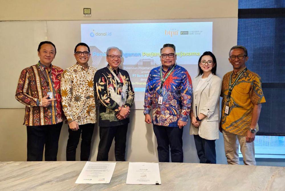 Bank BTPN dan Fintech Danai.id Jalin Kerja Sama Channeling