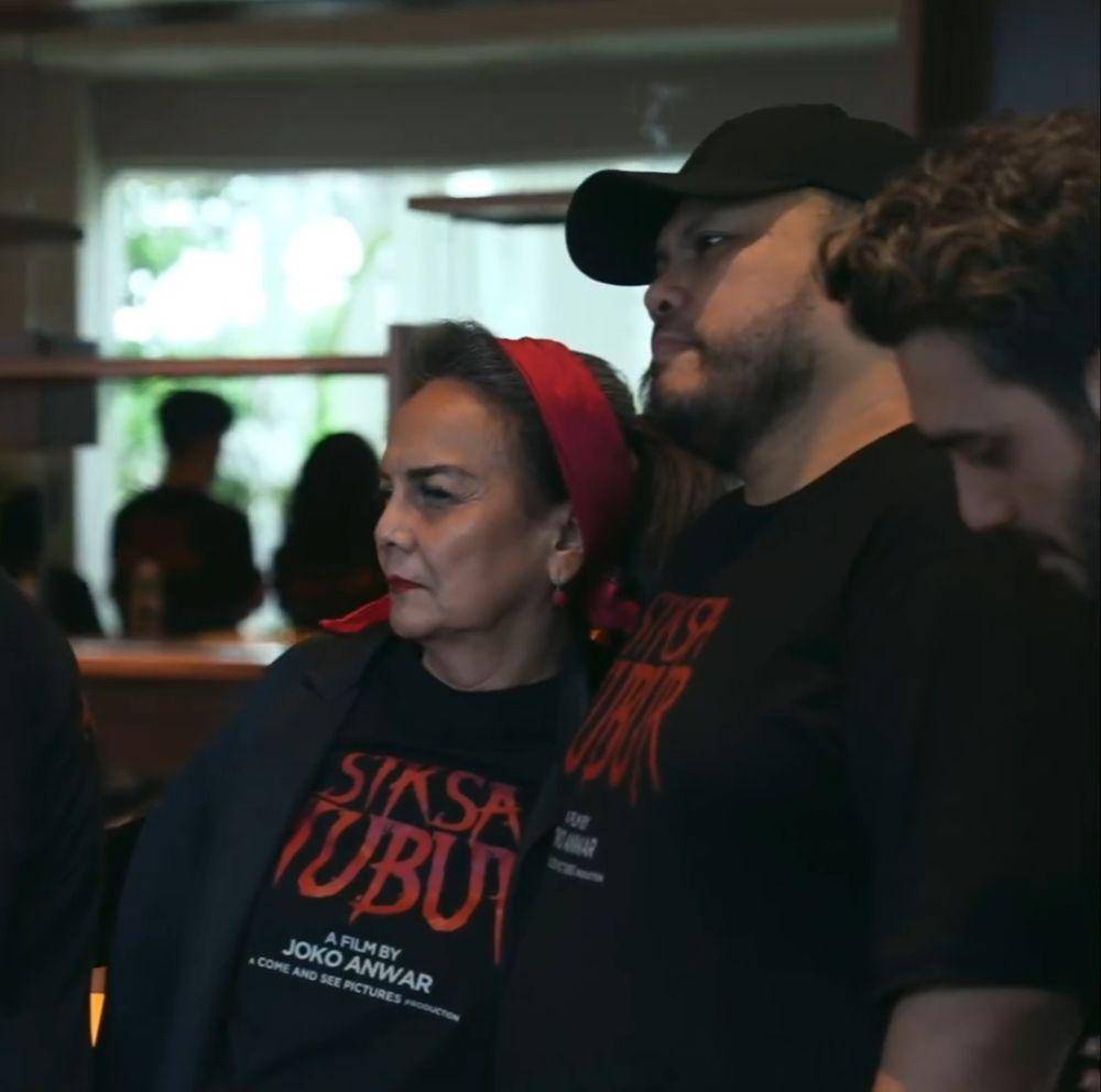 potret Joko Anwar bersama Christine Hakim dan Fachri Albar. (instagram.com/jokoanwar)