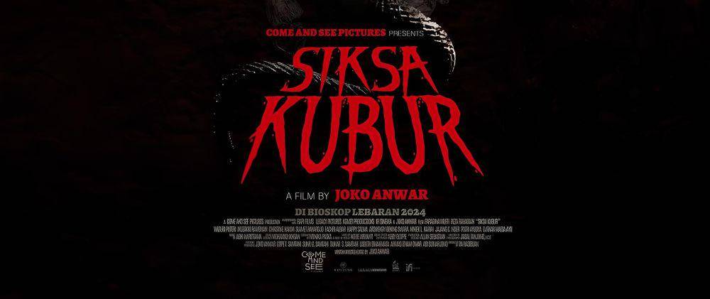 potret potongan poster film Siksa Kubur yang tayang lebaran 2024 ini. (instagram.com/jokoanwar)