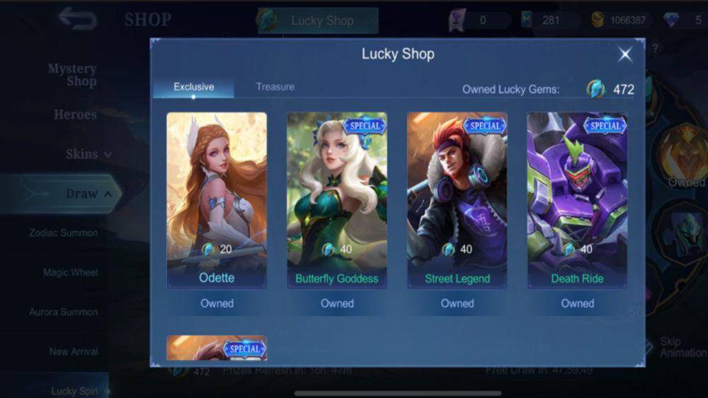 skin spesial Lucky Gems (dok. Moonton/Mobile Legends)