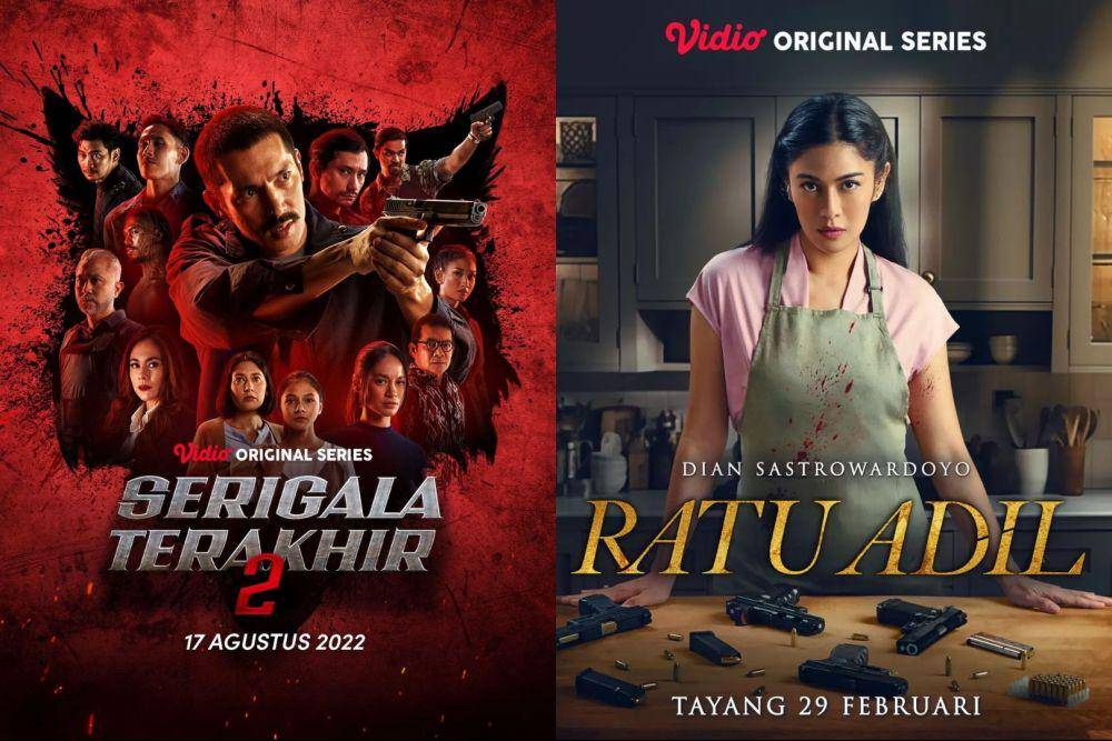 poster serial Serigala Terakhir dan Ratu Adil (dok. Vidio/Serigala Terakhir | dok. Vidio/Ratu Adil)