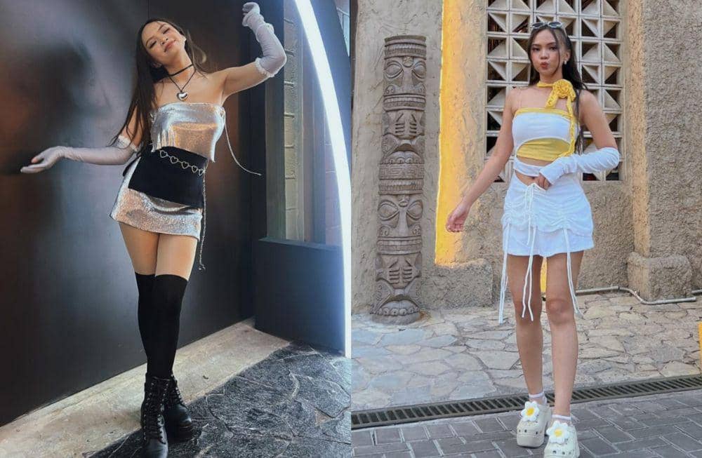 9 Padu Padan Rok Mini Asyifa Nadya buat Nonton Konser Idol