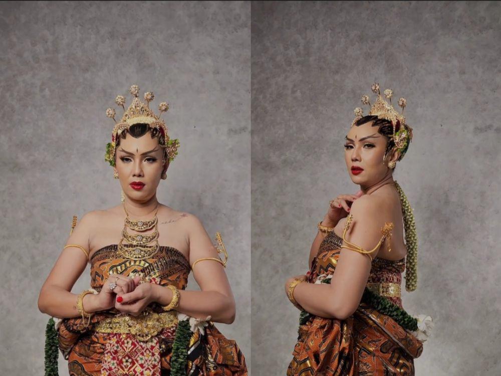 8 Photoshoot Kalina Ocktaranny Memakai Busana Pengantin Jawa, Memesona