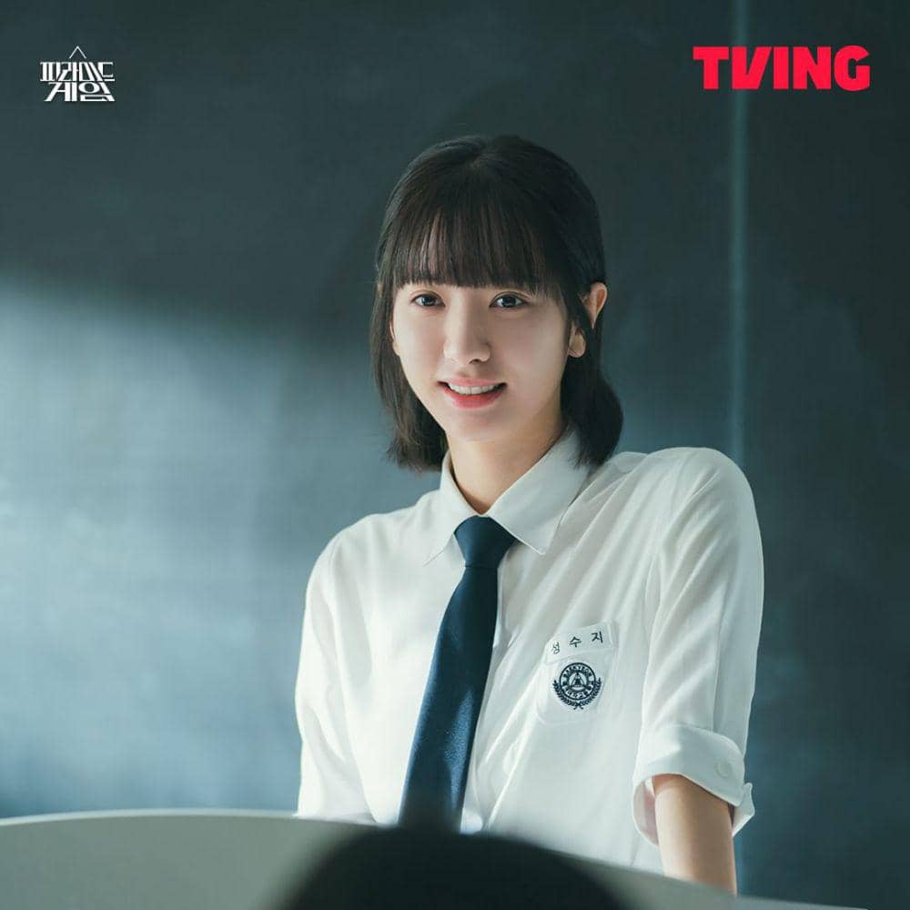 Sung Soo Ji (Bona WJSN) di drakor Pyramid Game (instagram.com/tving.official)