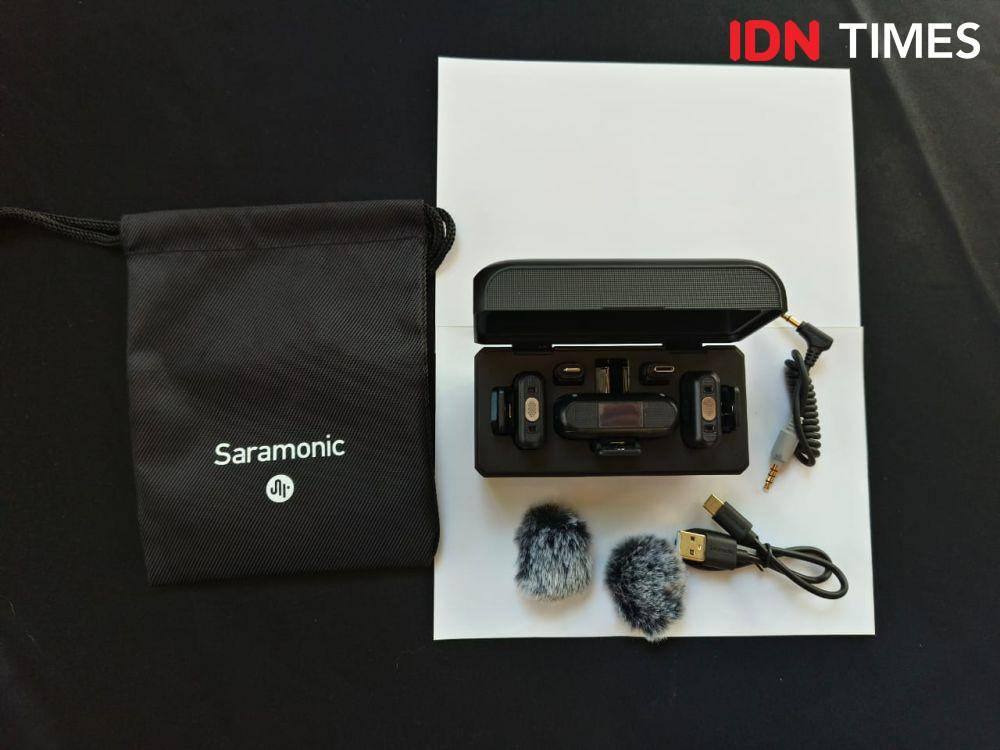 Saramonic Blink 500 B2+ (IDN Times/Fatkhur Rozi)