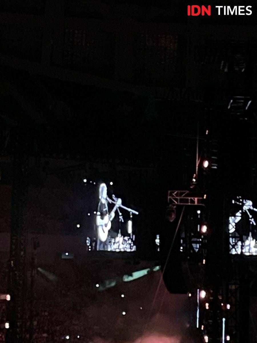 Konser Ed Sheeran Jakarta 2024 (IDN Times/Erfah Nanda)