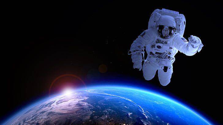 ilustrasi tubuh mati yang mengorbit benda langit di luar angkasa (pickpik.com)