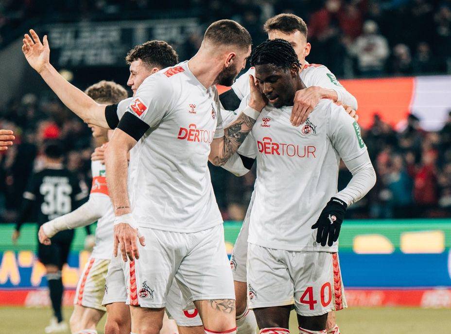 Pemain FC Koeln saat merayakan gol. (instagram.com/fckoeln)