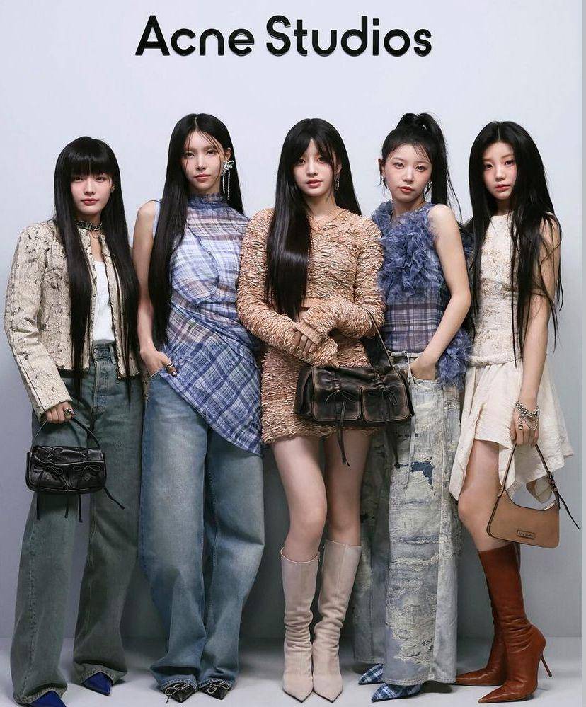 potret member ILL-IT di Acne Studios Paris Fashion Week 2024 (instagram.com/acnestudios)
