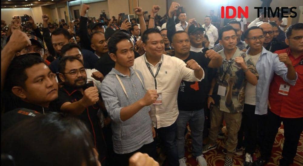 Cawapres nomer urut 02, Gibran Rakabuming Raka. (IDN Times/Larasati Rey)