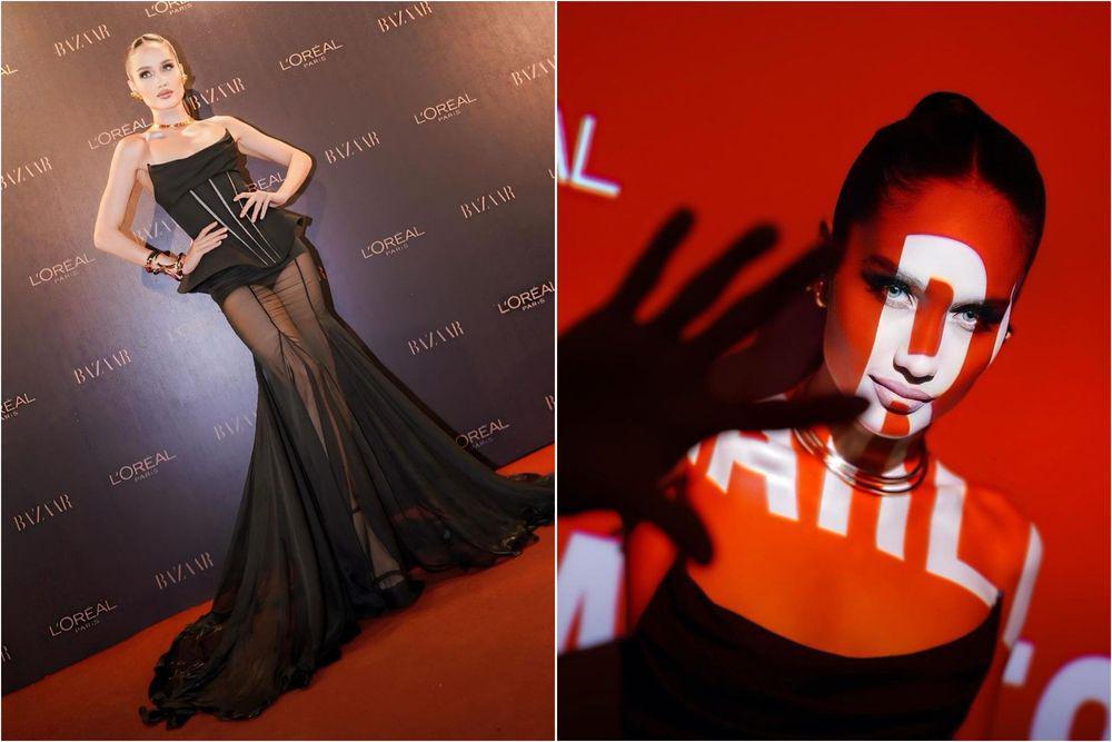 10 Potret Cinta Laura di Event L'Oreal dan Bazaar, Jadi MC