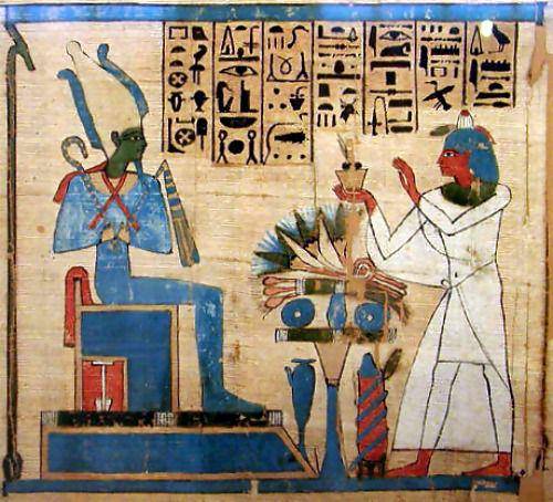 ilustrasi Dewa Osiris (commons.wikimedia.org/Jon Bodsworth)