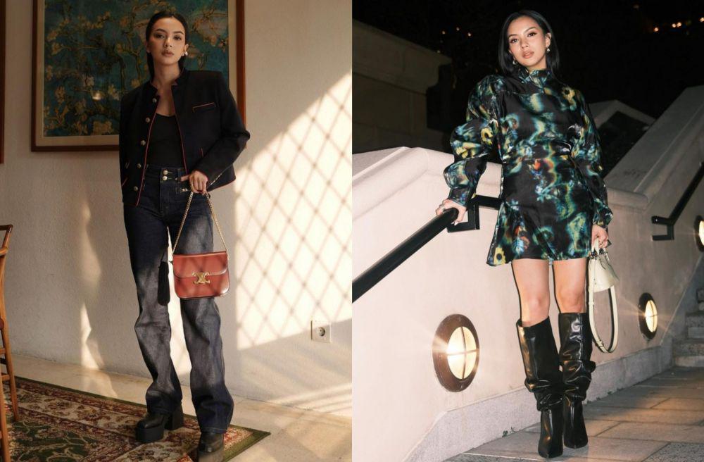 12 Gaya OOTD Bernuansa Gelap ala Nazla Alifa Senia, Catchy dan Swag!