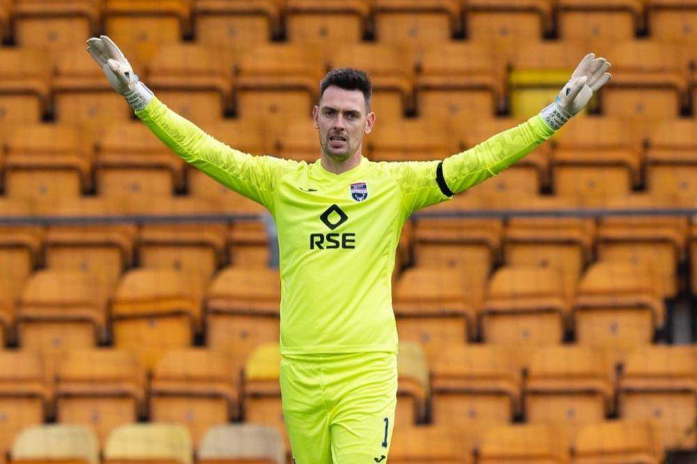 Ross Laidlaw saat membela Ross County. (instagram.com/rcfcofficial)