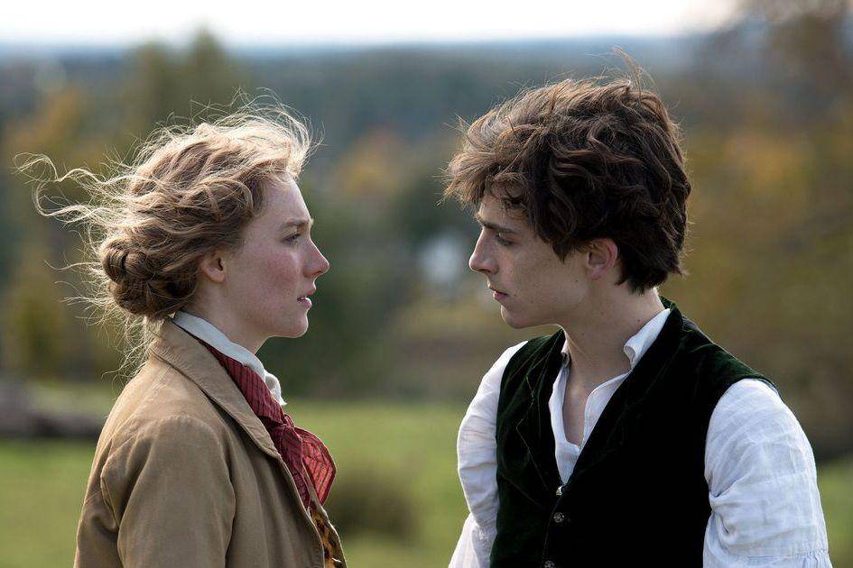 Saoirse Ronan dan Timothée Chalamet dalam film Little Women (dok. Columbia Pictures/Little Women)
