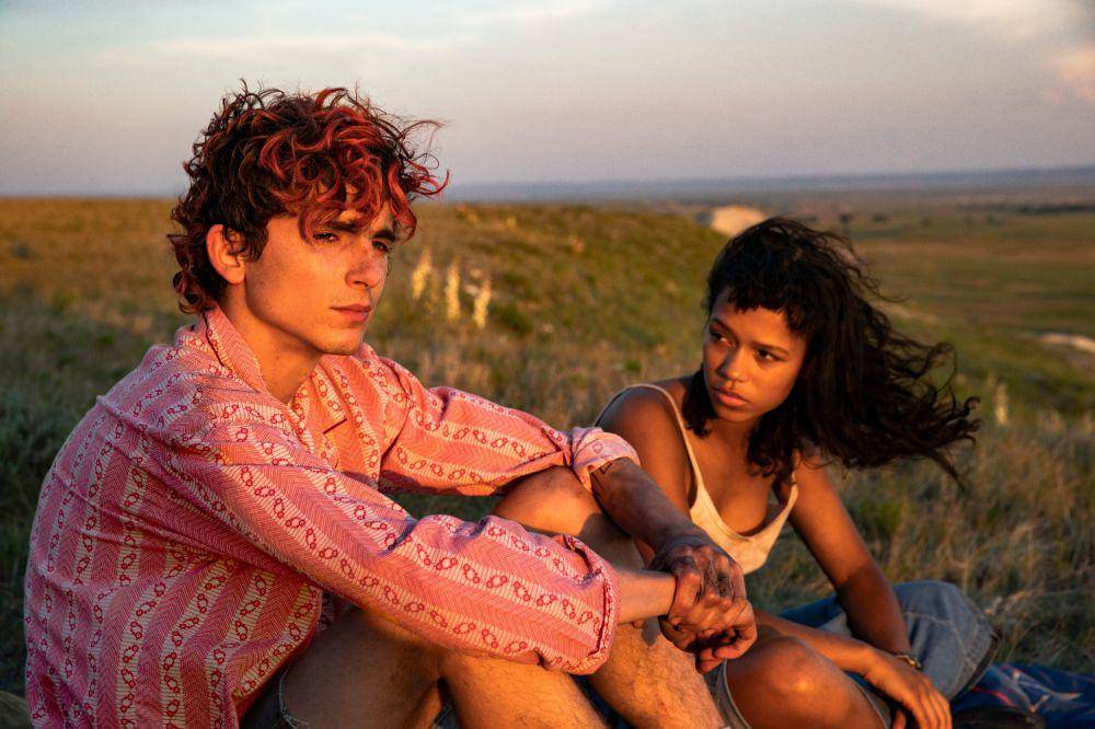 Timothée Chalamet dan Taylor Russell dalam film Bones and All (dok. Metro-Goldwyn-Mayer Pictures/Bones and All)