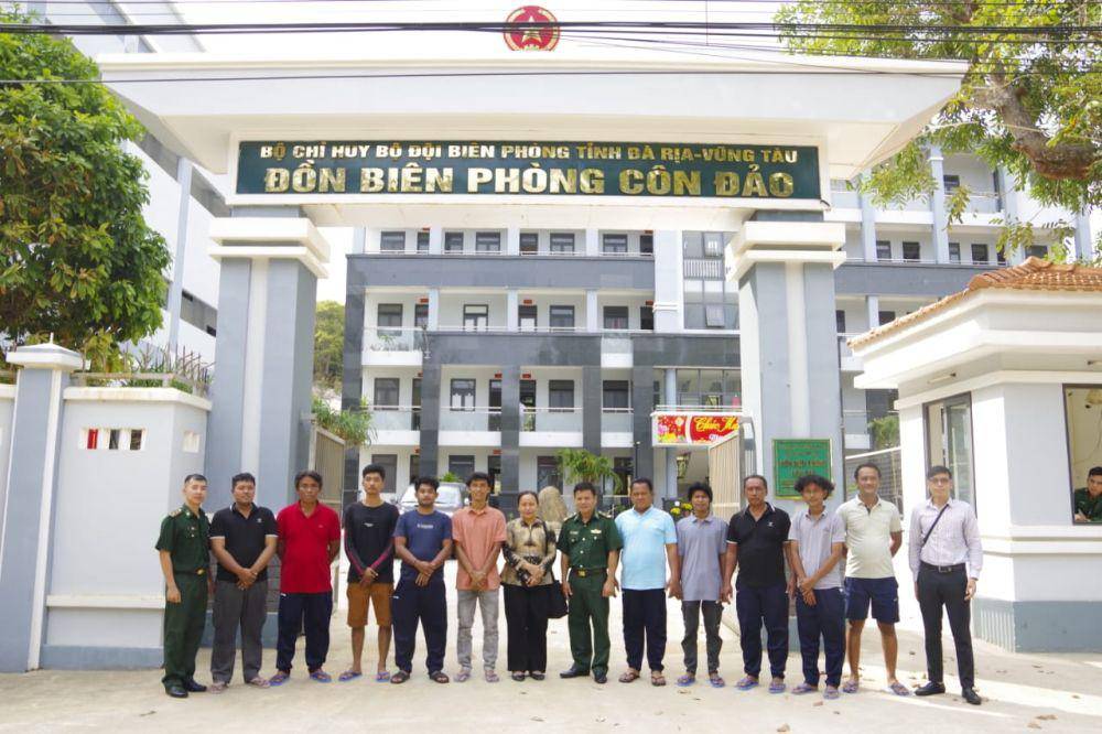 10 ABK WNI dipulangkan dari Vietnam. (dok. KJRI Ho Chi Minh City)