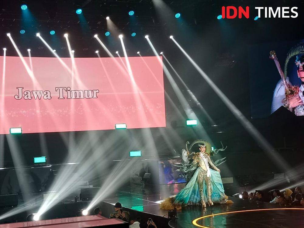 Preliminary Puteri Indonesia 2024 di Balai Sarbini, Jakarta, pada Sabtu (2/3/2024)