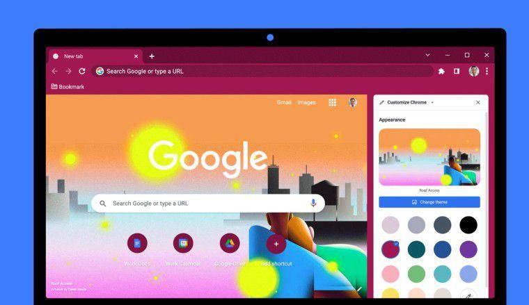 ilustrasi kustomisasi Chrome (blog.google)