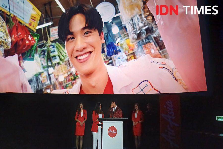 AirAsia Takeover Thailand bersama Tay Tawan, Malaysia (IDN Times/Dhiya Awlia Azzahra)