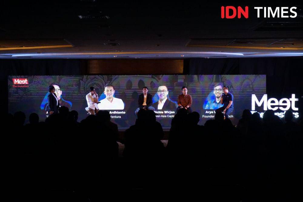 Meet The Investors, di Jogja Expo Center (JEC), Minggu (3/3/3034). (IDN Times/Herlambang Jati Kusumo)