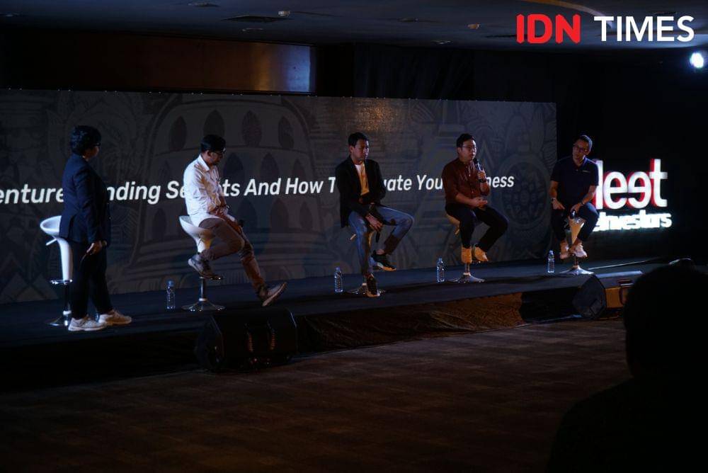 Meet The Investors, di Jogja Expo Center (JEC), Minggu (3/3/3034). (IDN Times/Herlambang Jati Kusumo)