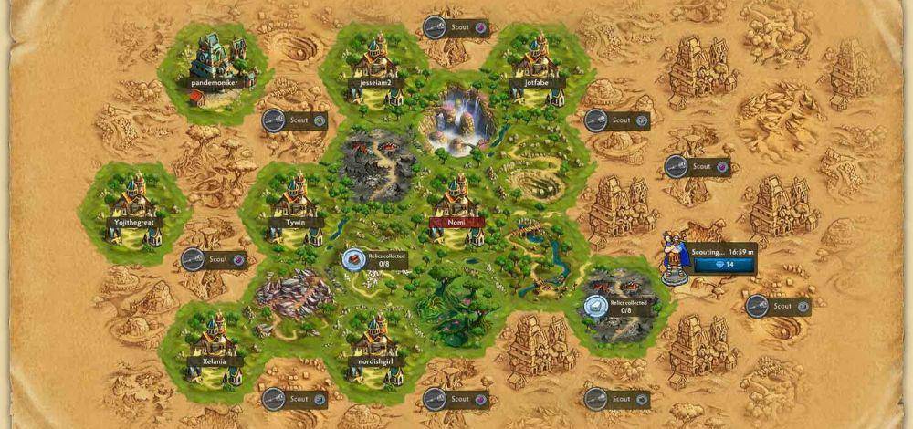 cuplikan game Elvenar di browser (elvenar.com/Elvenar)