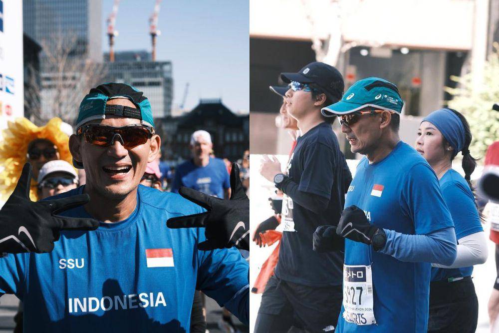potret Sandiaga Uno ikut Tokyo Marathon 2024 (instagram.com/sandiuno)