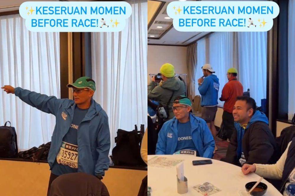 potret Sandiaga Uno ikut Tokyo Marathon 2024 (instagram.com/pocarisportid)
