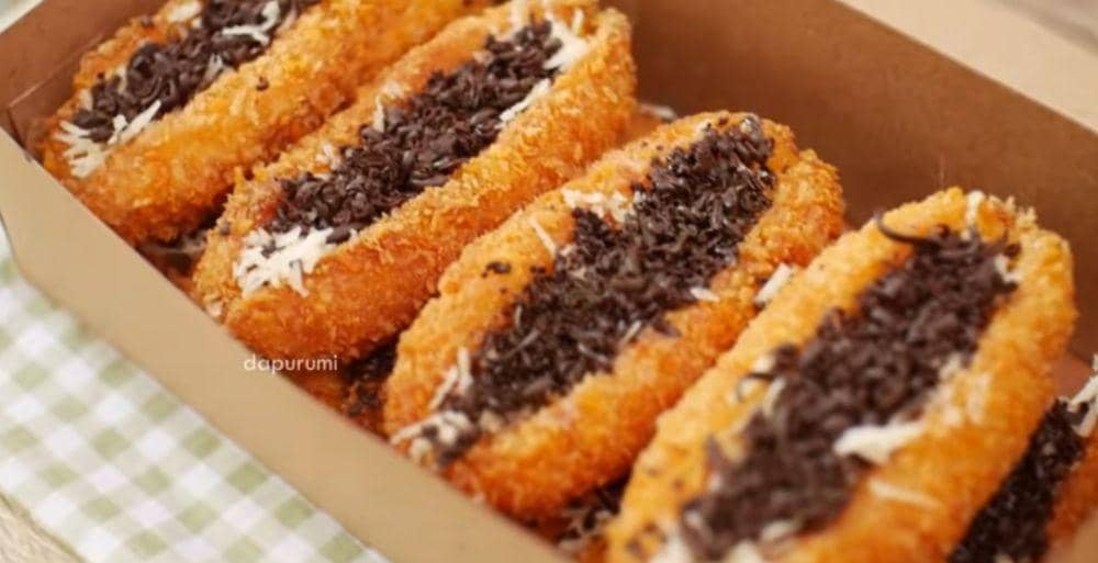 Resep pisang goreng sandwich (youtube.com/dapurumi)