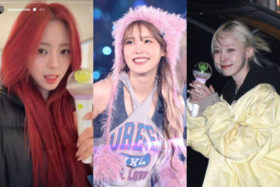 Yuna dan Winter hadir di konser IU H.E.R di Seoul (instagram.com/igotyuandme | twitter.com/MCSG555)