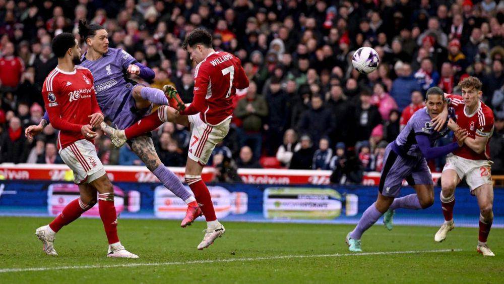 Liverpool melawan Nottingham Forest di Premier League 2023/2024. (liverpoolfc.com)
