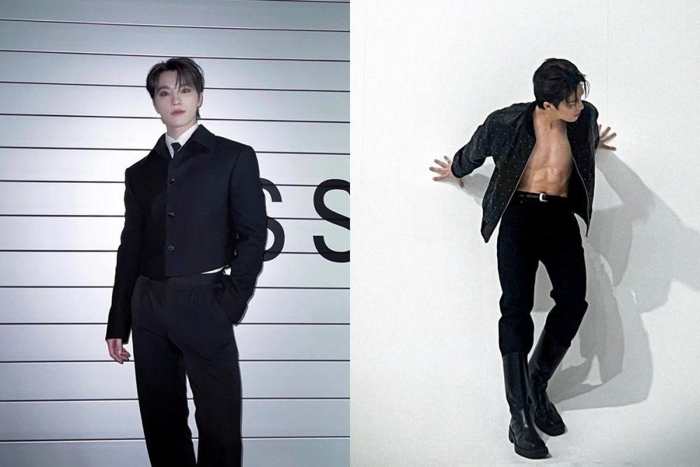 7 Ide OOTD Nuansa Hitam ala Dino SEVENTEEN, Chic Andalan Cowok Mamba!